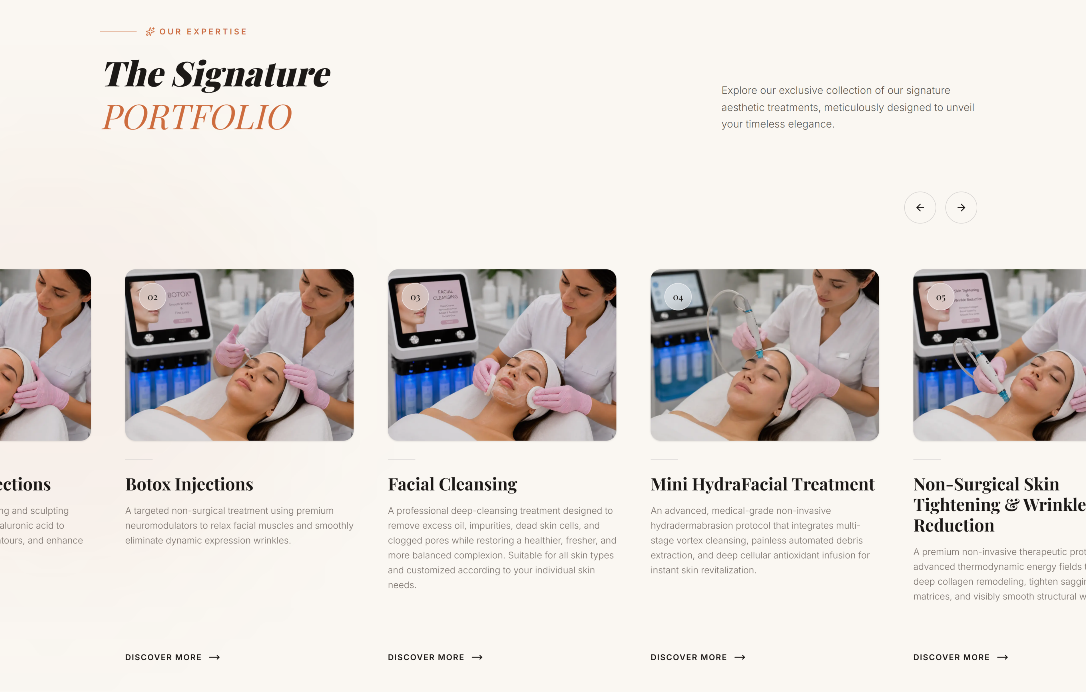 Hurghada Beauty Hub — Luxury Multilingual Aesthetic Clinic Platform screenshot 4
