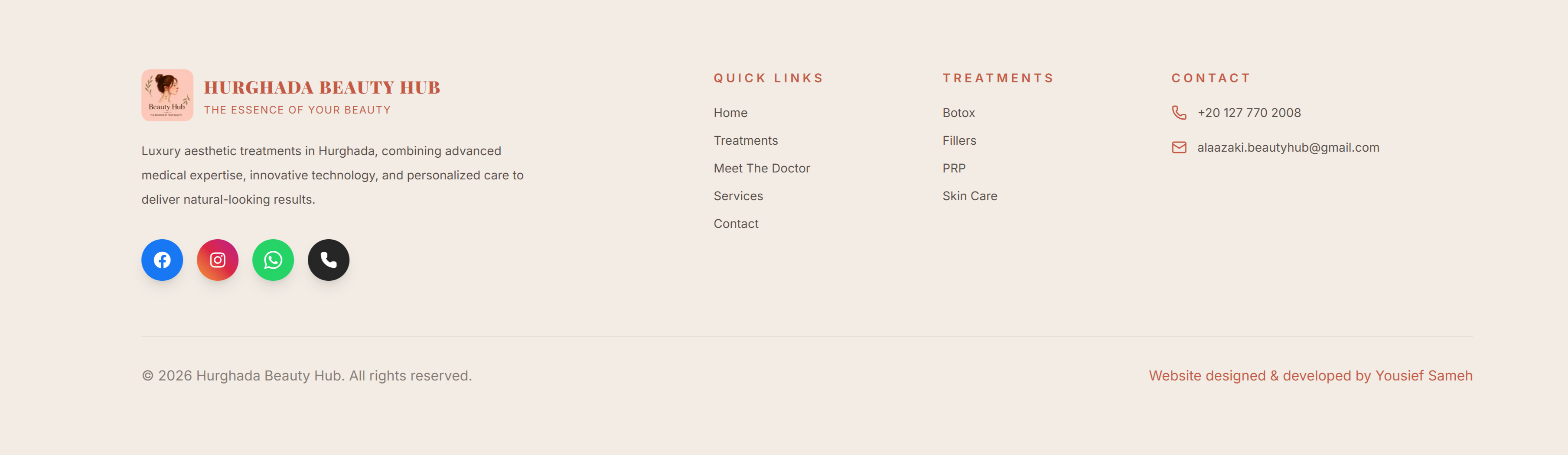 Hurghada Beauty Hub — Luxury Multilingual Aesthetic Clinic Platform screenshot 7